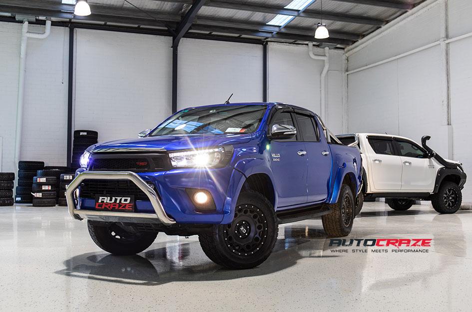 TOYOTA HILUX N80 4WD HOLESHOT XD SATIN BLACK